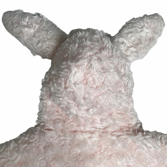 Bearington Baby Pink Faux Fur Bunny Jacket Hood with Ears & Tail 6–12 Months - Picture 7 of 10